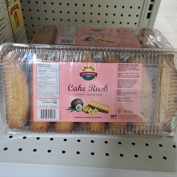 Crispy Coconut Cake Rusk 650g