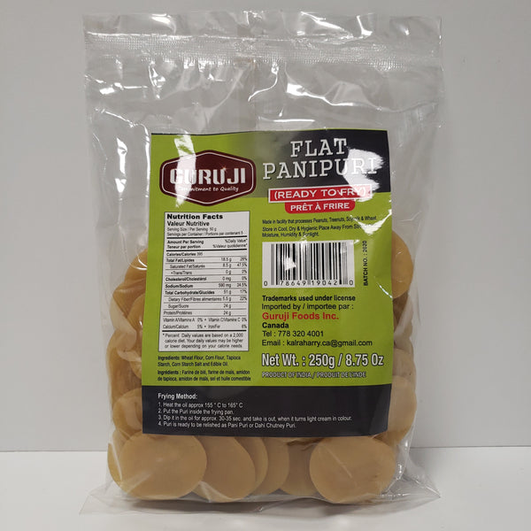 Guruji Golgappa Chips 250g