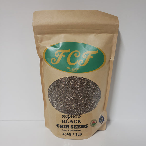 FCF Organic Quinoa Chia Seeds Black 1LB