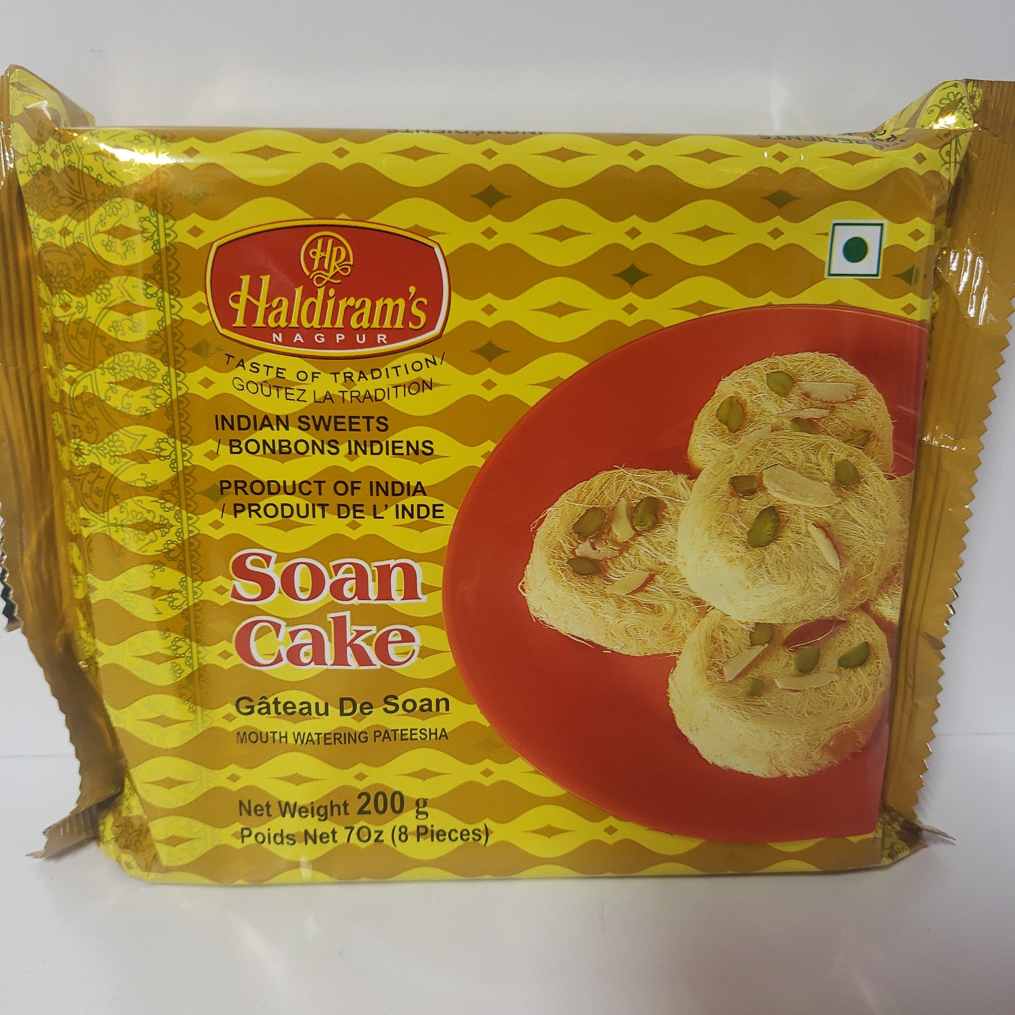 Aanandham Traders - Haldiram's Soan Cake 200g | Fairmart