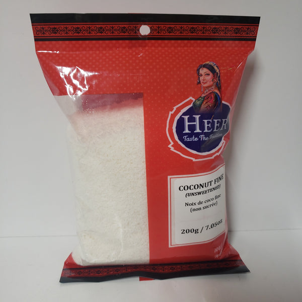 Heer Coconut Fine (Unsweetened) 200g