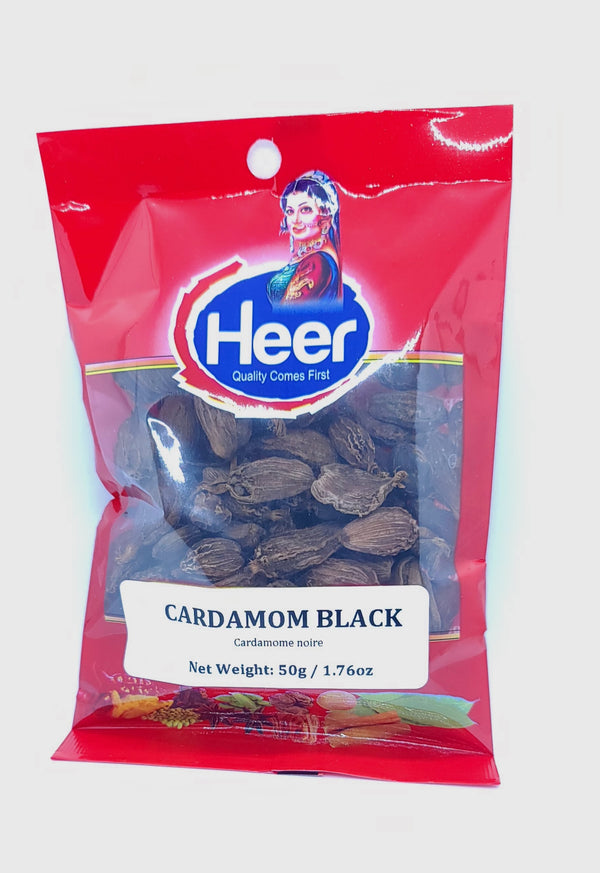 Heer Cardamom Black 50g