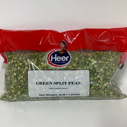 Heer Green Split Peas 4lb