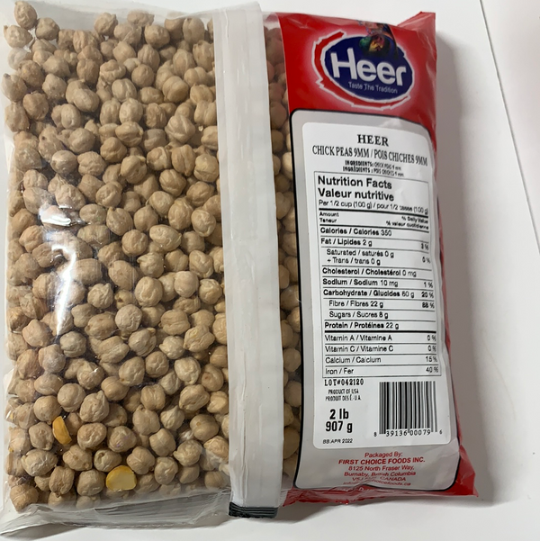 Heer Chick Peas 2lb