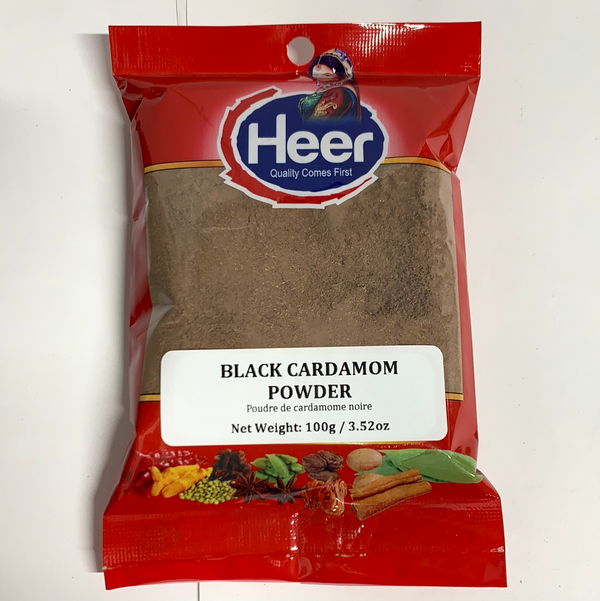 Heer Black Cardamom Powder 100g