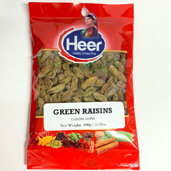 Heer Green Raisins 100g