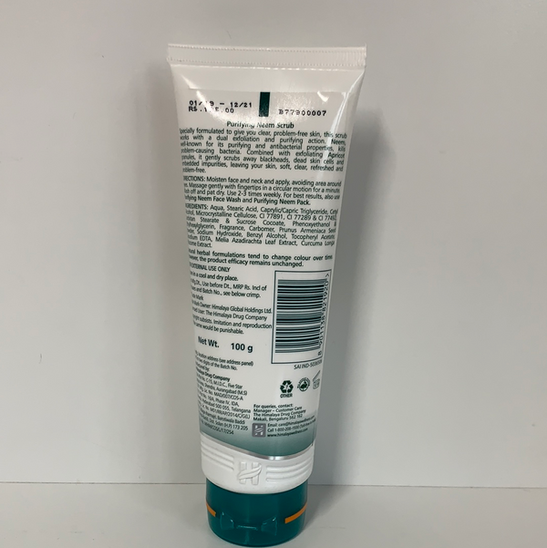 Himalaya Purifying Neem Scrub 100ml