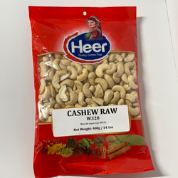 Heer Cashew Raw W320 400g
