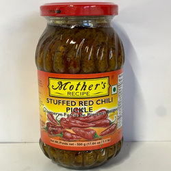 Mother Receipe Stuffed Red Chilli 500g