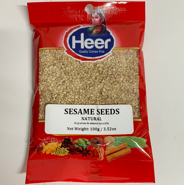 Heer Sesame Seeds Hulled 100g