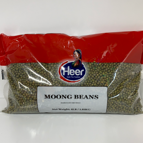 Heer Moong Beans Green Whole 4lb